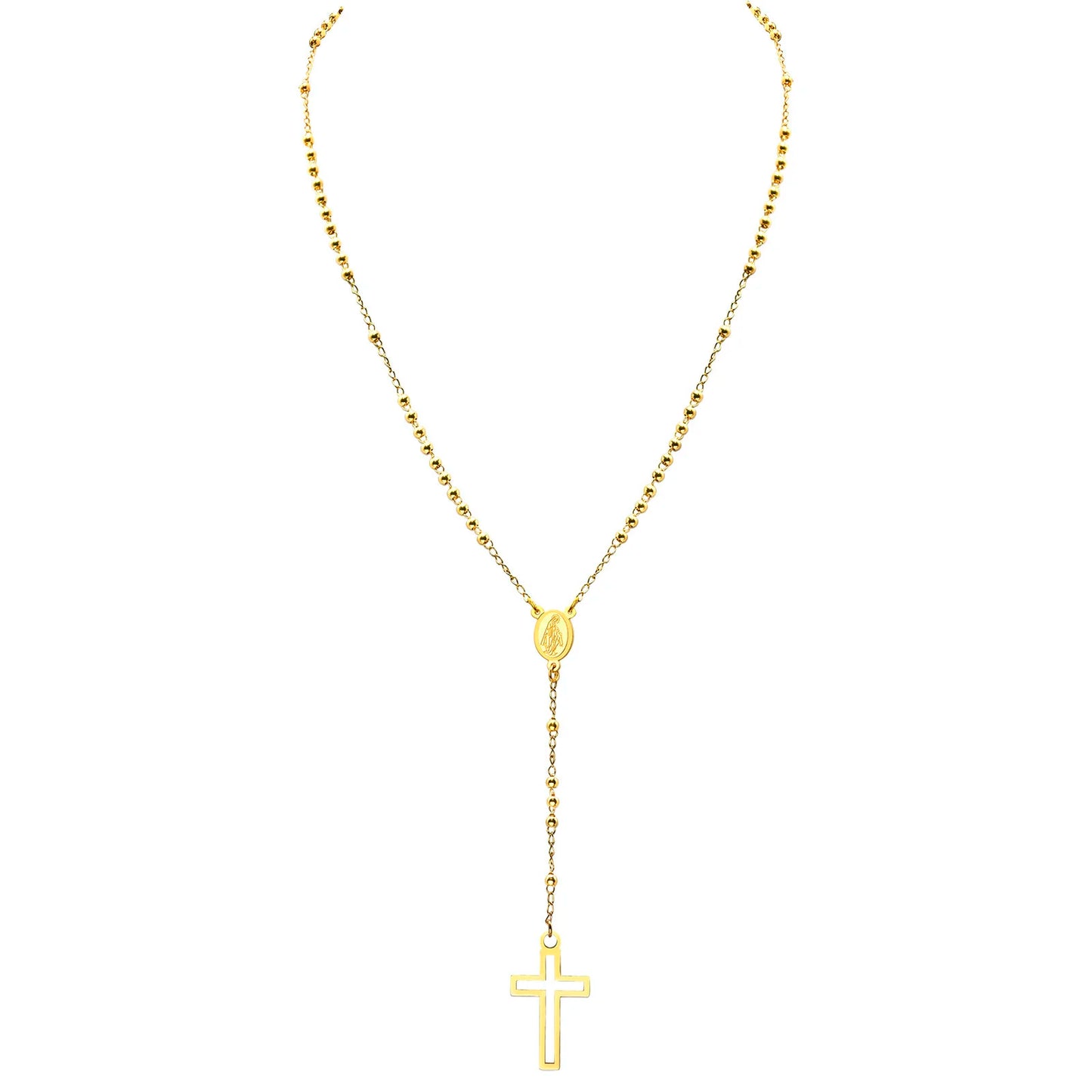 The Maria Cross — Rosary Pendant Necklace from the High Monastery