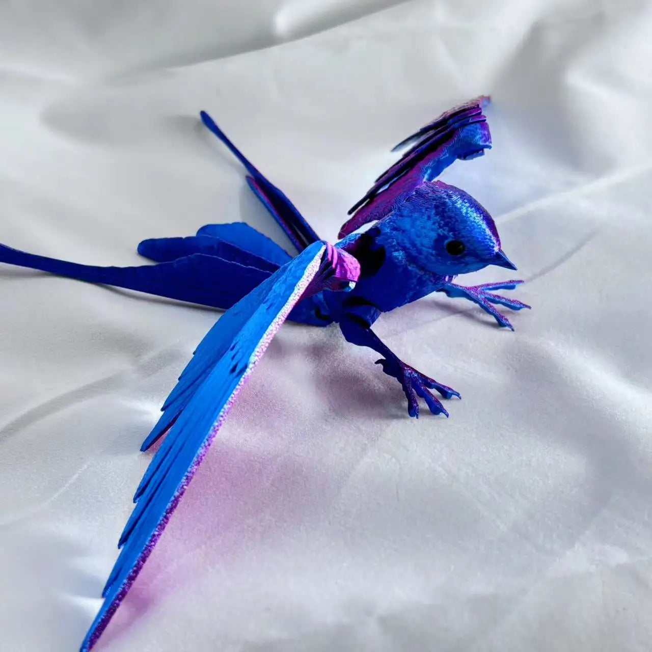 3D printed integrated swallow body joints, movable home decoration, creative toys worth collecting