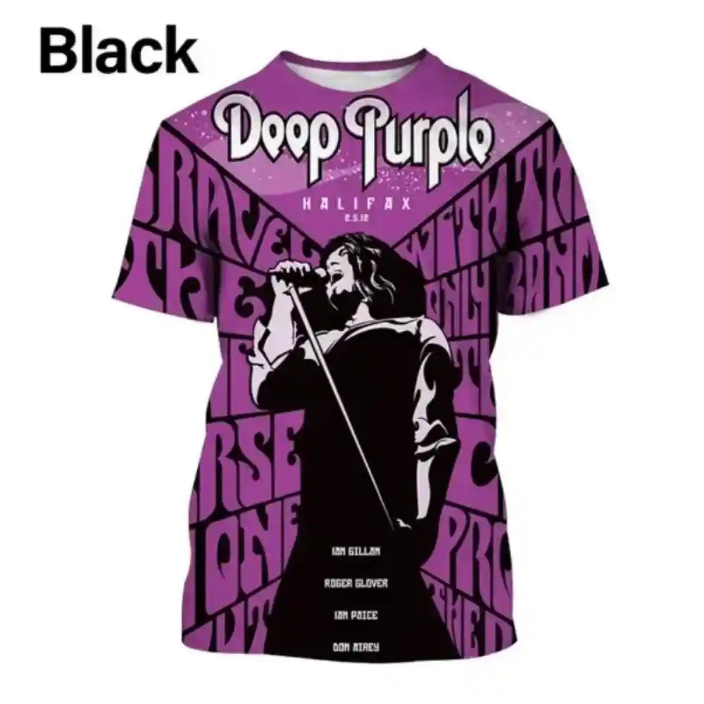 Smoke on the Water – Deep Purple 3D Print Tee