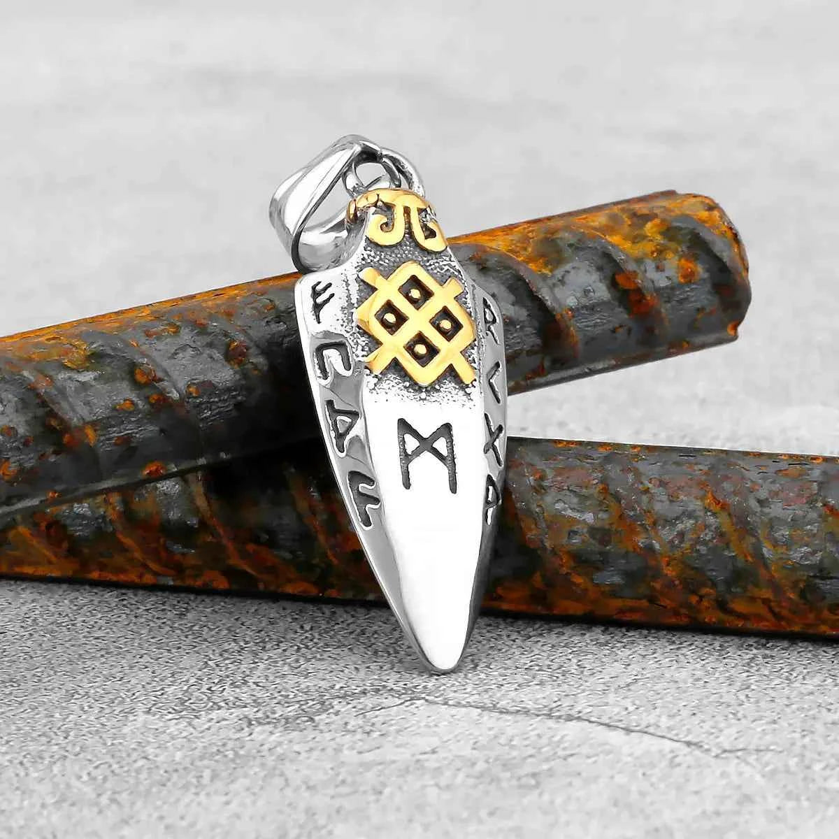 Norse Runes Odin's Spear Necklaces