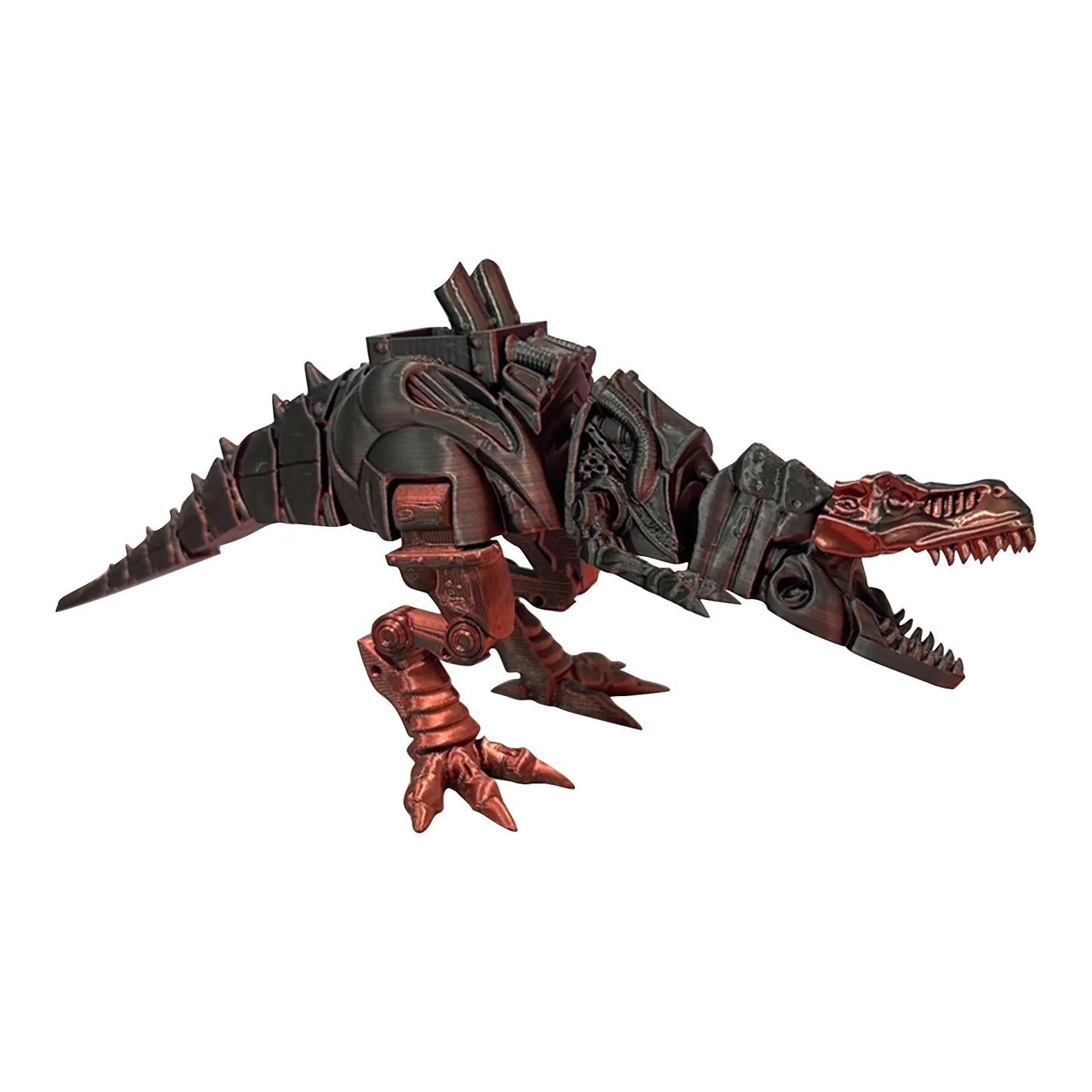 3d Printed Steam Technology Dinosaur Animal Toys Home Room Car Ornaments Joints Can Move Freely Steam Technology Flying Dragon
