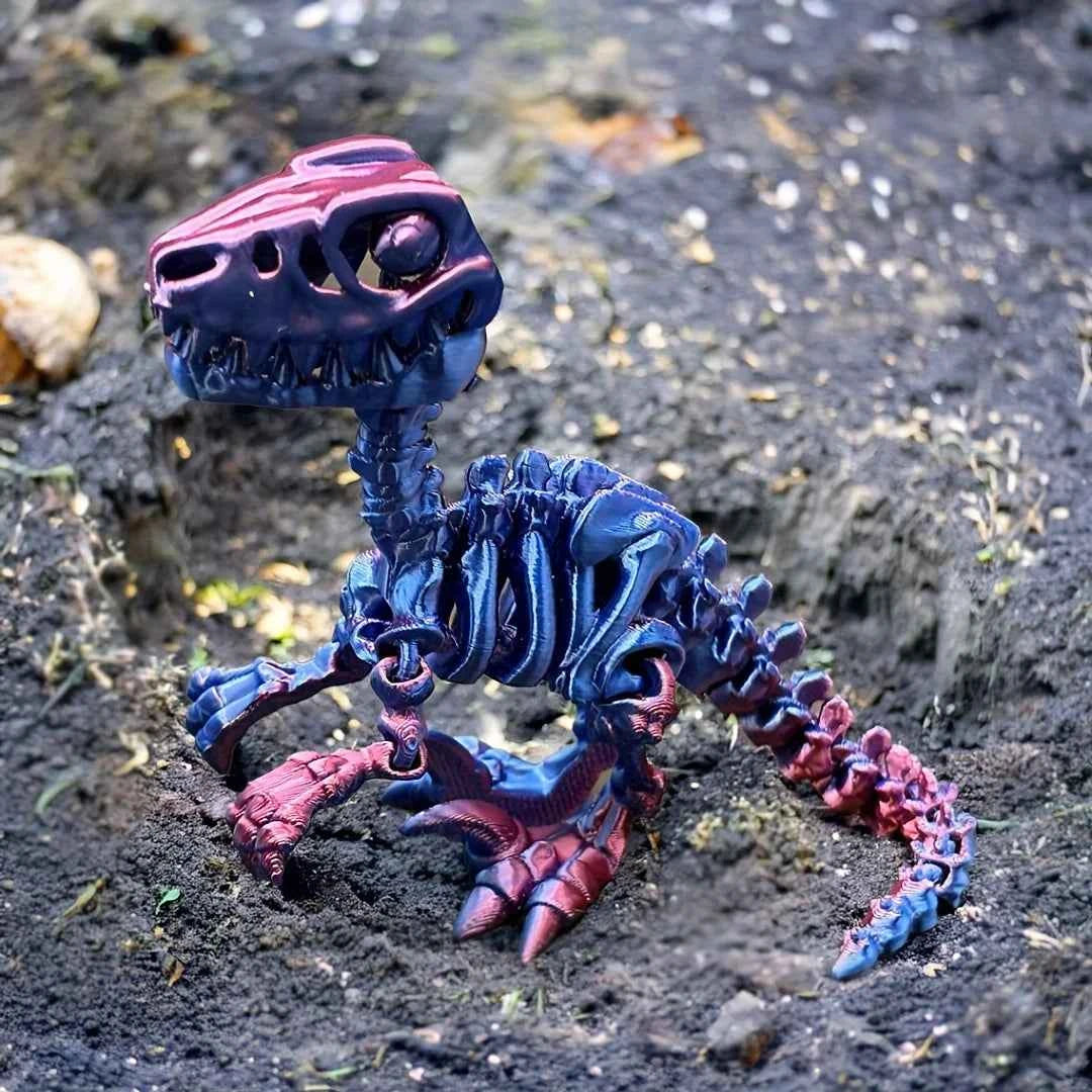 3D Printed Velociraptor Dinosaur Figurine - Pedlar's Attic