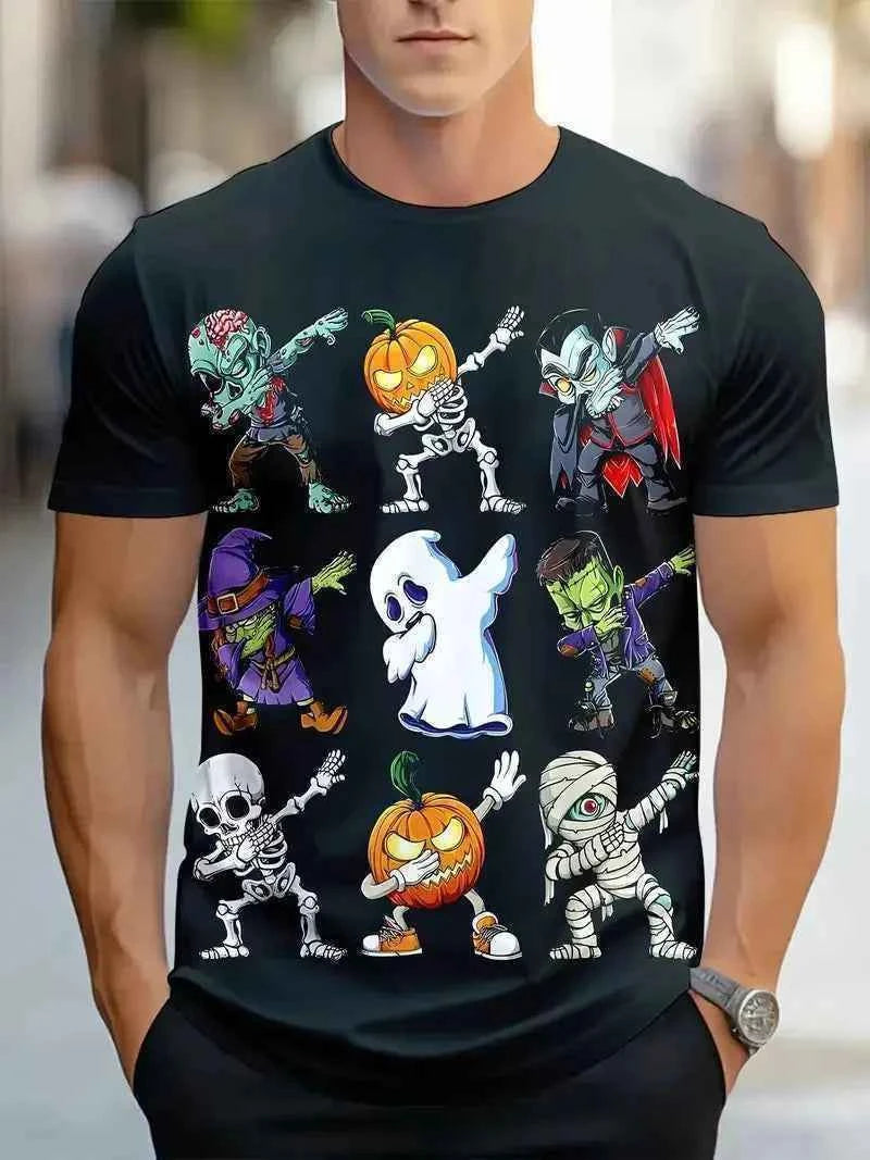 3D Printed Men's T Shirt Horror 4