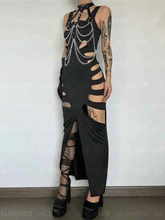 AltGoth Harajuku Gothic Dark Dress