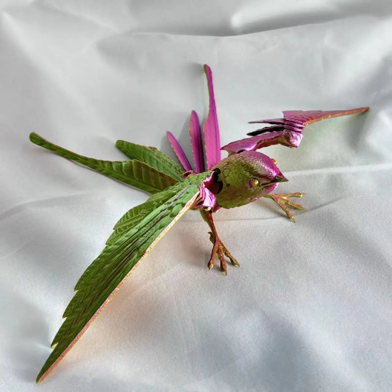 3D printed integrated swallow body joints, movable home decoration, creative toys worth collecting