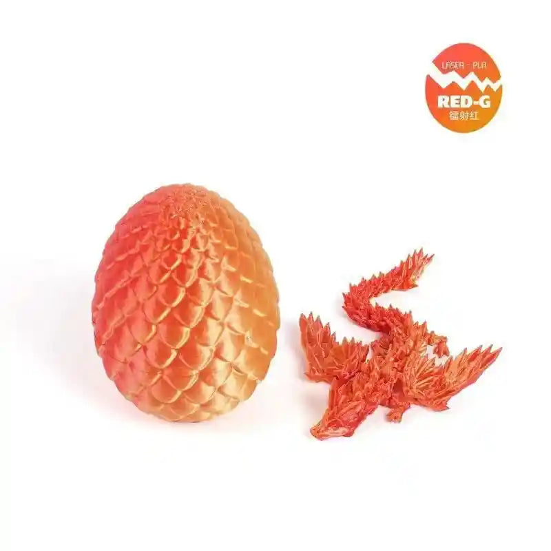 3D Printed Dragon Colorful Gem Dragon Figurines - Pedlar's Attic