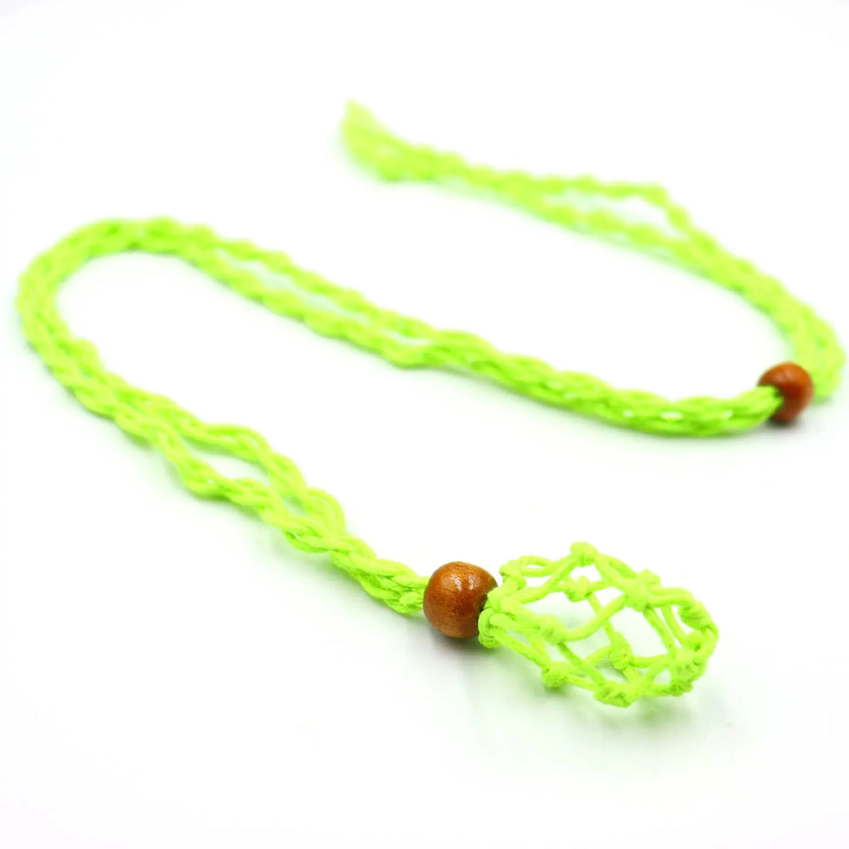 The Rainkeeper — Braided Crystal Catcher Necklace