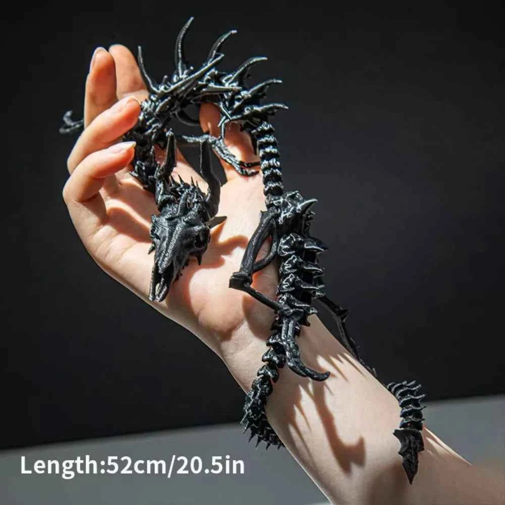 3D Printed Dragon Skeleton Model - Pedlar's Attic