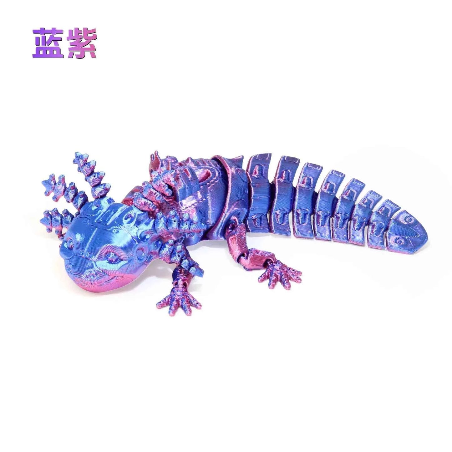 3D Animals Printed Articulated Axolotl - Pedlar's Attic