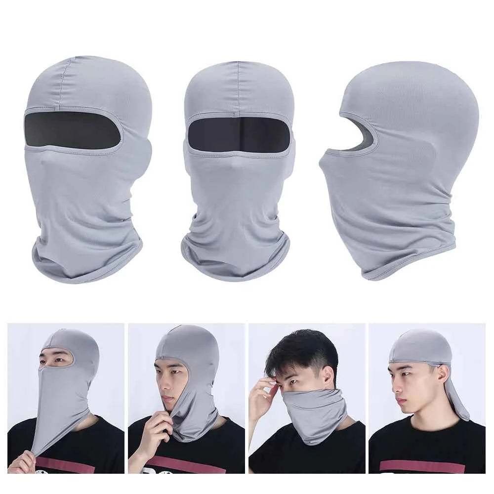 Tactical Balaclava Full Face Mask Hiking Cycling CS Camping Hunting Cap Bike Head Cover Summer Men Women Ski Mask