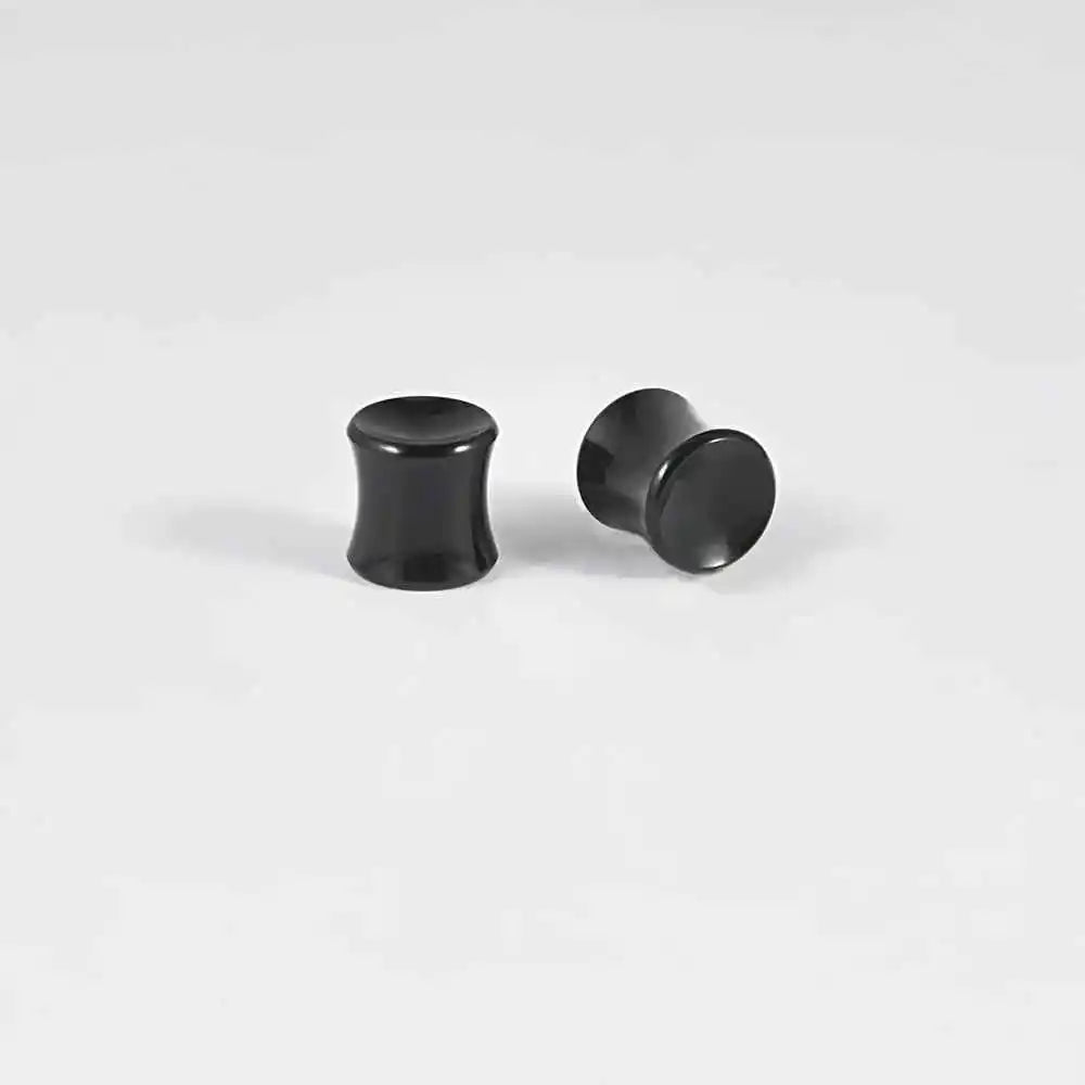 PAIR Fancy Acrylic Purple Smog Concave Ear Piercing Plugs And Tunnels Expanders Body Jewelry Earring Gauges Stretchers 8-25mm - Pedlar's Attic
