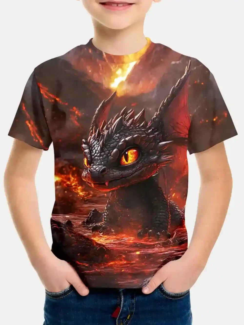 Midnight's Legacy – Kids' Dragon Spirit 3D Tee