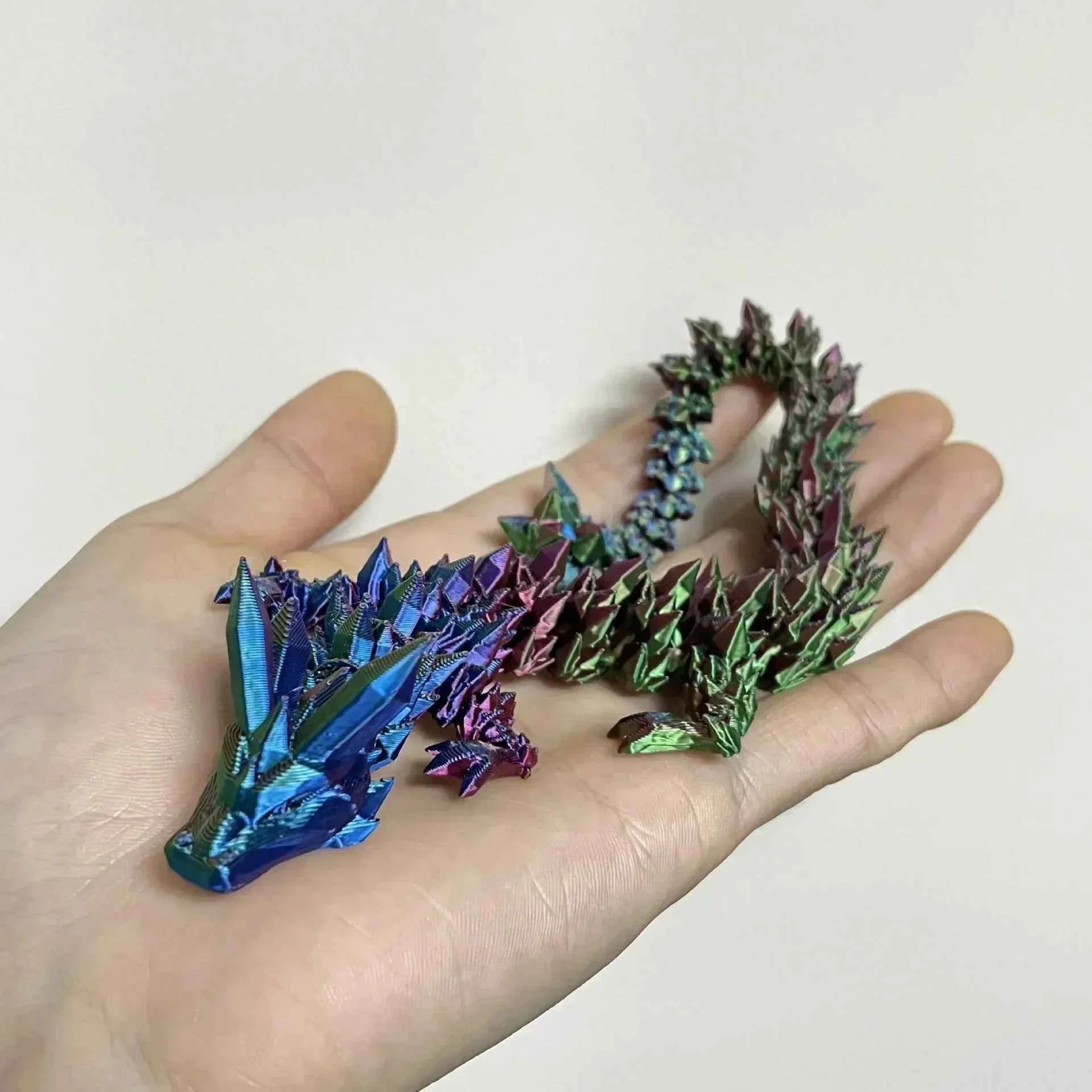 New 3D Printed Chinese Dragon Full Body Joints That Can Move Home Furnishings and Decorations Are Worth Collecting Creative Toys - Pedlar's Attic