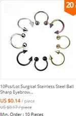 NEW 2Pcs Ear Plugs Tunnels Acrylic - Pedlar's Attic