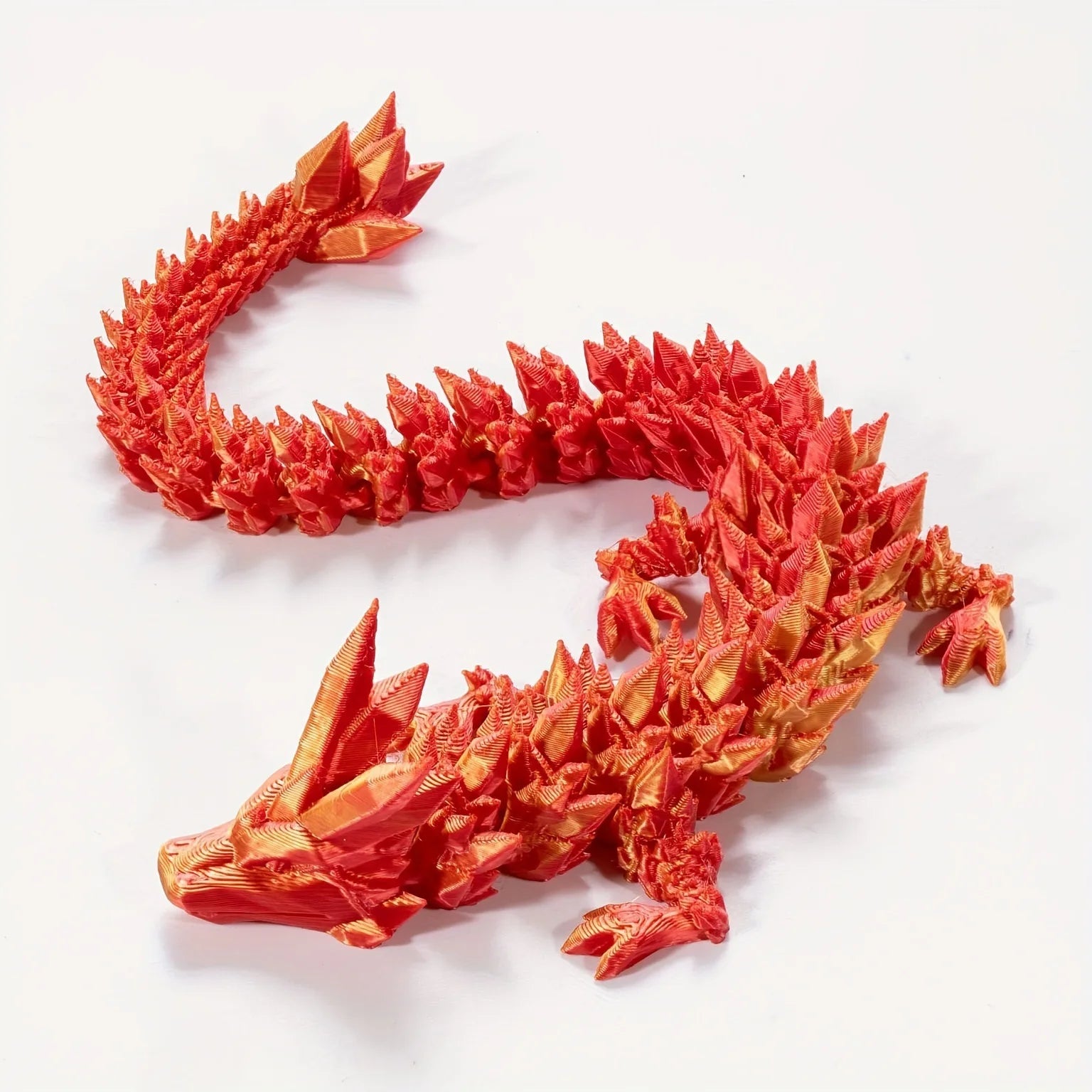 New 3D Printed Chinese Dragon Full Body Joints That Can Move Home Furnishings and Decorations Are Worth Collecting Creative Toys - Pedlar's Attic