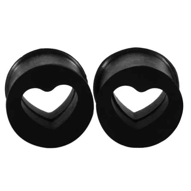Pair Silicone Ear Plug Gauges Earrings Women Men Ear Plug Flesh Tunnel Piercing Expander Ear Stretcher Piercing Jewelry 4mm-25mm - Pedlar's Attic