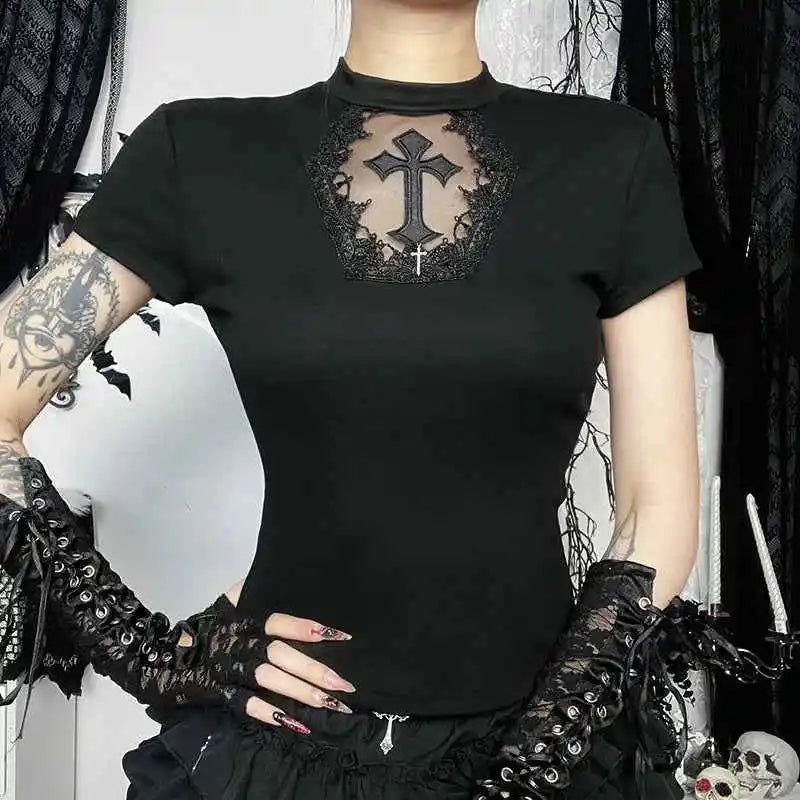 AltGoth Dark Gothic Basic T-shirt - Pedlar's Attic