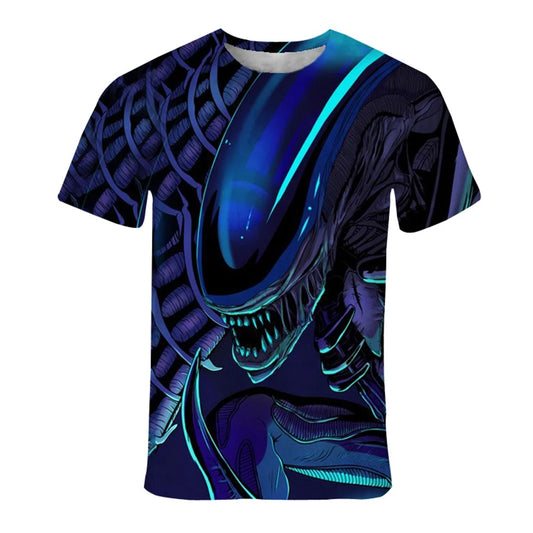 Perfect Organism — Alien Xenomorph 3D Graphic Tee