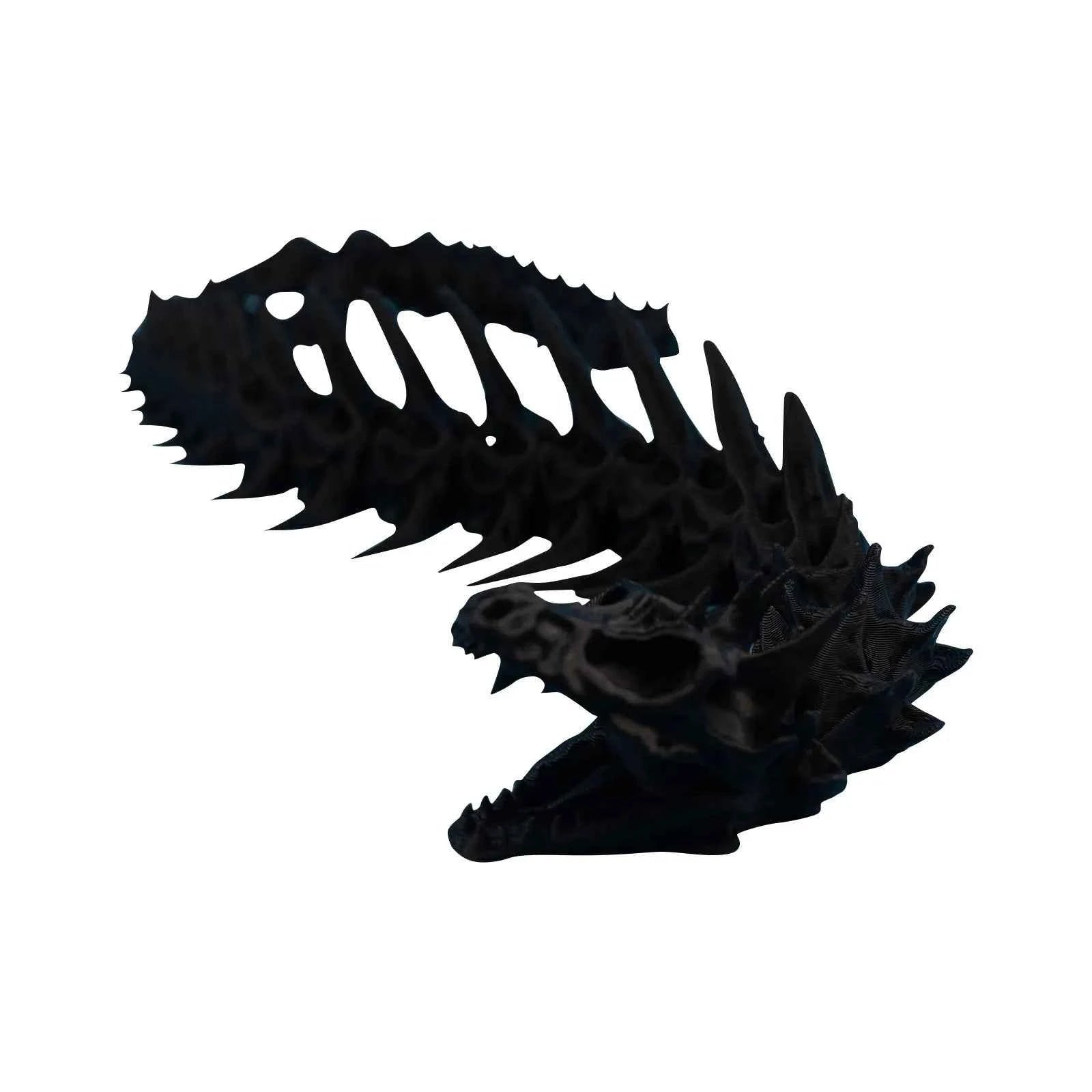 3d Printed Steam Technology Dinosaur Animal Toys Home Room Car Ornaments Joints Can Move Freely Steam Technology Flying Dragon - Pedlar's Attic