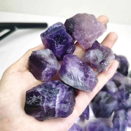 Natural Amethyst Raw Energy Gemstone