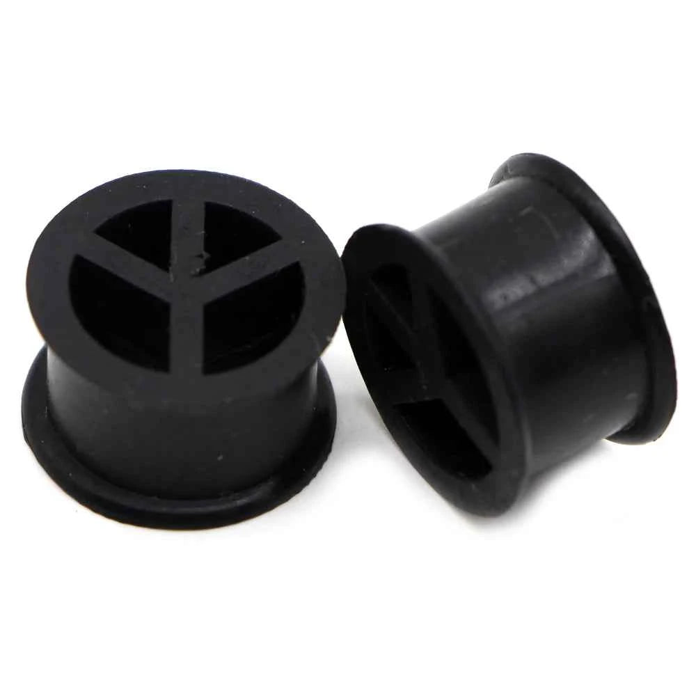 Pair Silicone Ear Plug Gauges Earrings Women Men Ear Plug Flesh Tunnel Piercing Expander Ear Stretcher Piercing Jewelry 4mm-25mm - Pedlar's Attic