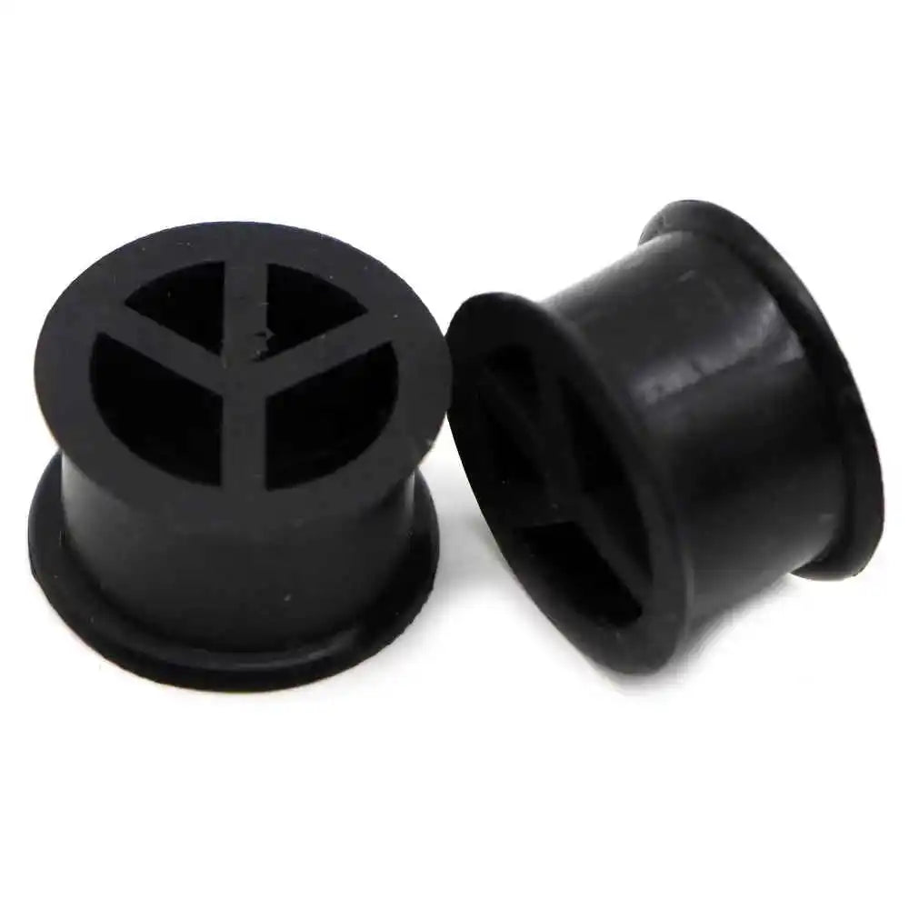 Pair Silicone Ear Plug Gauges Earrings Women Men Ear Plug Flesh Tunnel Piercing Expander Ear Stretcher Piercing Jewelry 4mm-25mm - Pedlar's Attic