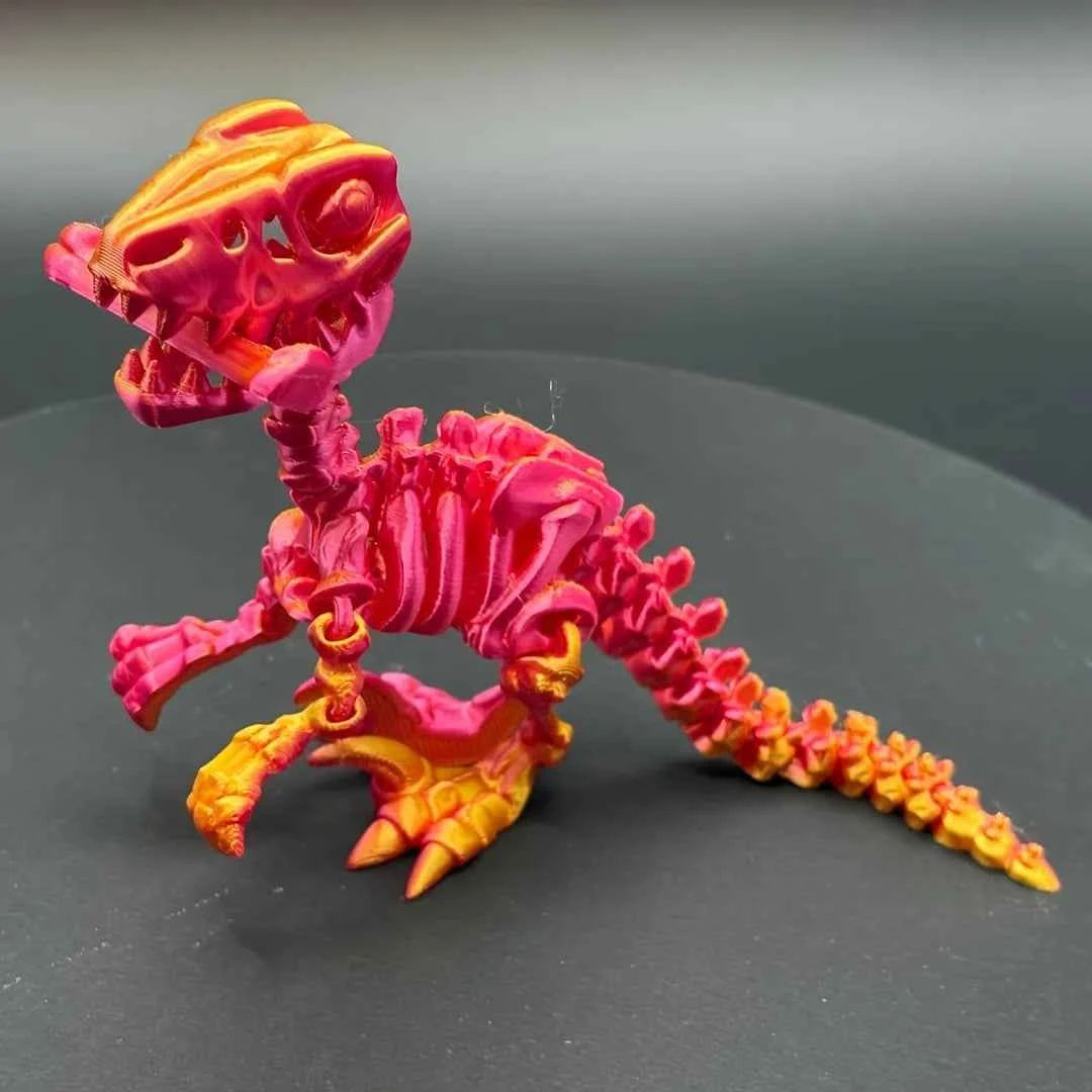3D Printed Velociraptor Dinosaur Figurine - Pedlar's Attic