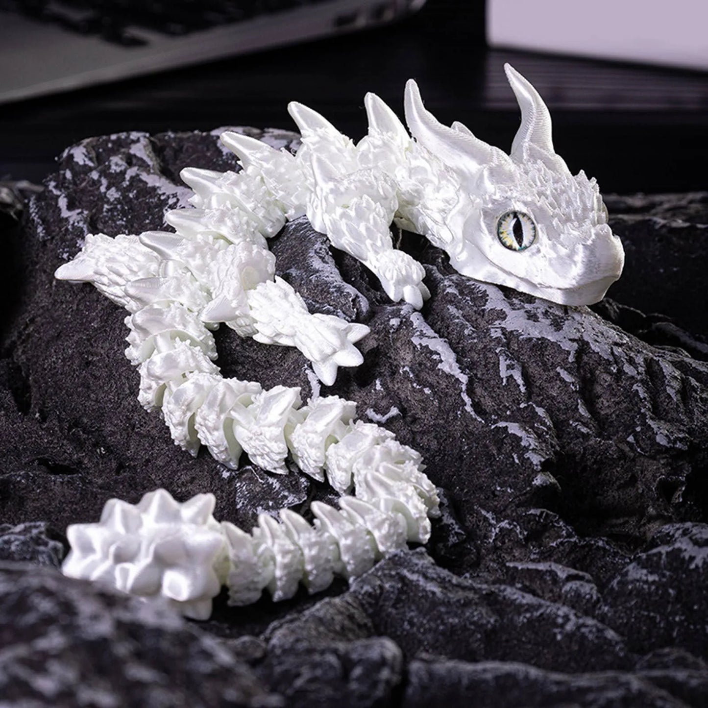 3d Printed Steam Technology Dinosaur Animal Toys Home Room Car Ornaments Joints Can Move Freely Steam Technology Flying Dragon