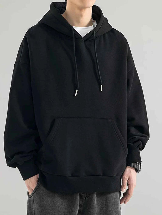 Bat Wing Back Print Trend Men Women Hooded Sweatshirt