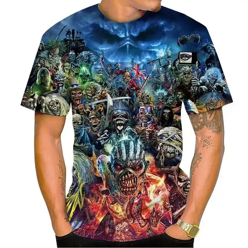 Heavy Metal Fashion Casual Men's Tee - Pedlar's Attic