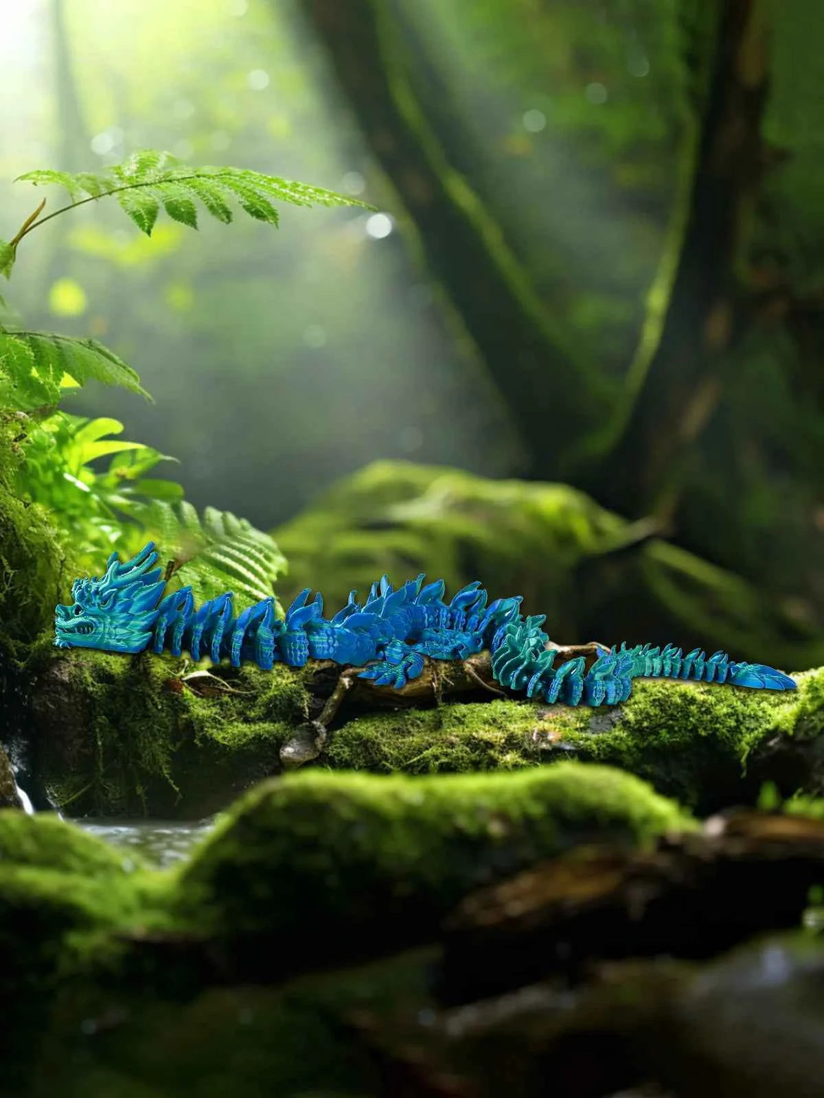 3D Printed Dragon Model 30.7cm- - Pedlar's Attic