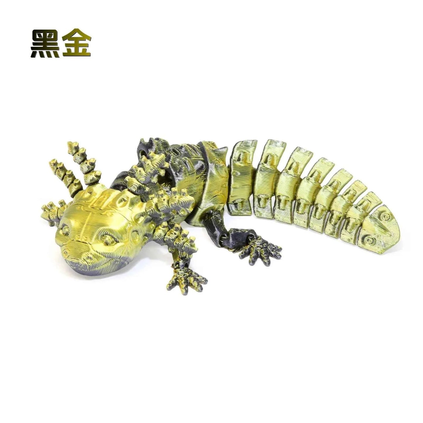 3D Animals Printed Articulated Axolotl - Pedlar's Attic