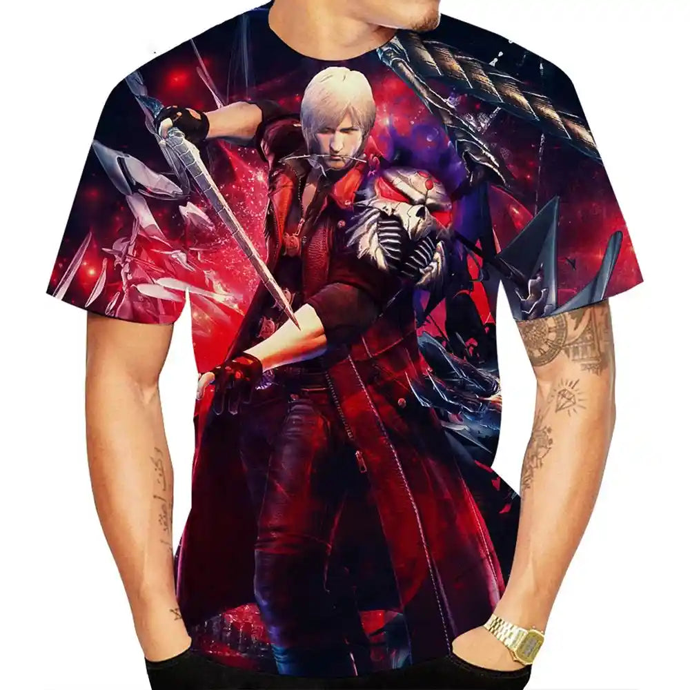 The Devil's Bargain – Dante's Mark 3D Tees