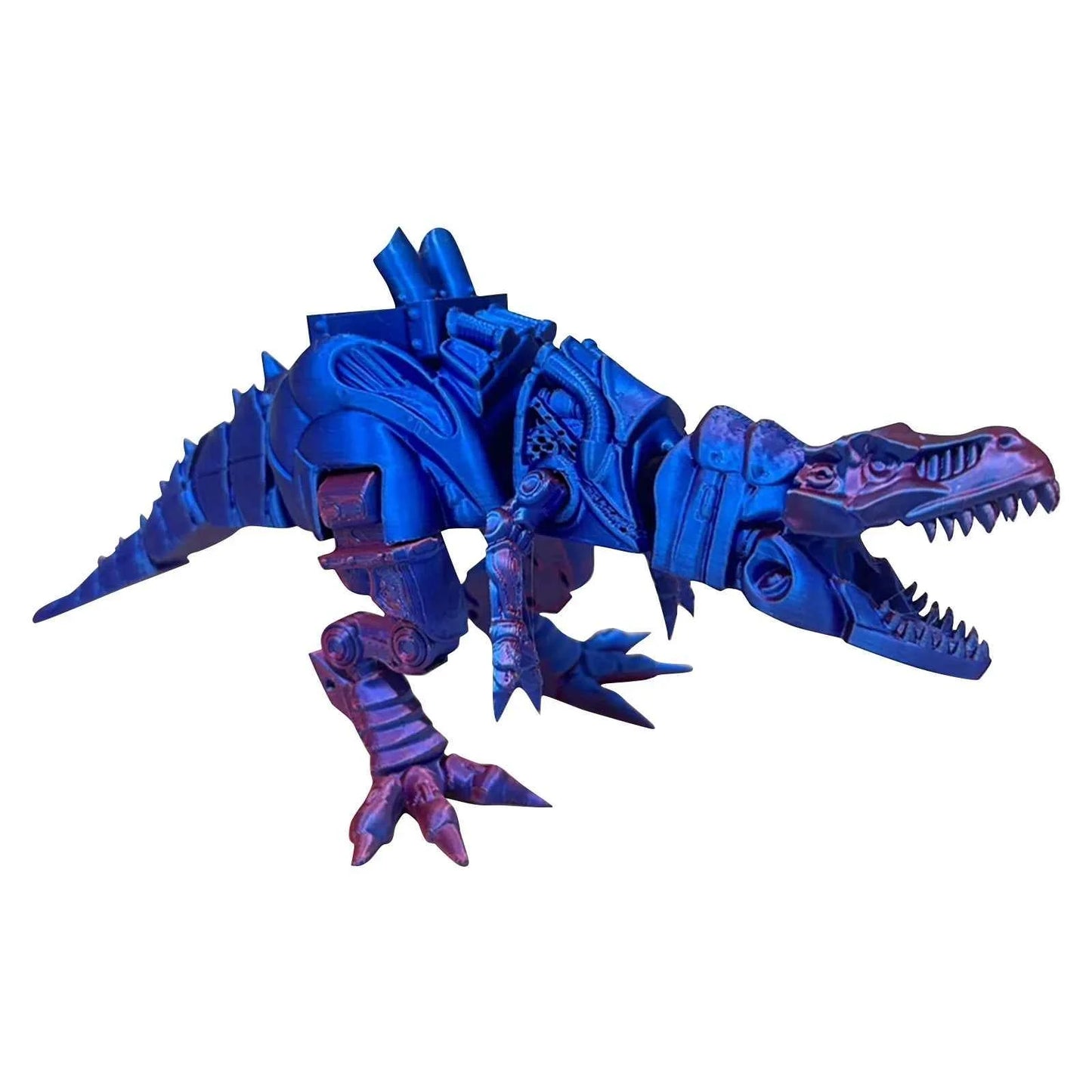 3d Printed Steam Technology Dinosaur Animal Toys Home Room Car Ornaments Joints Can Move Freely Steam Technology Flying Dragon - Pedlar's Attic