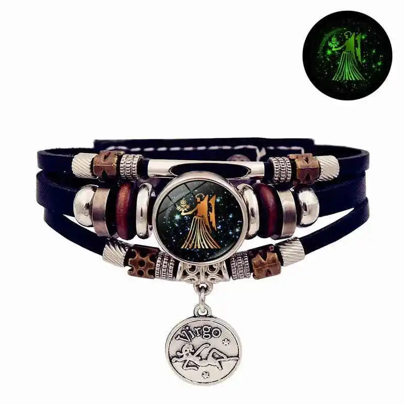 Luminous 12 Constellation Vintage Bracelet - Pedlar's Attic
