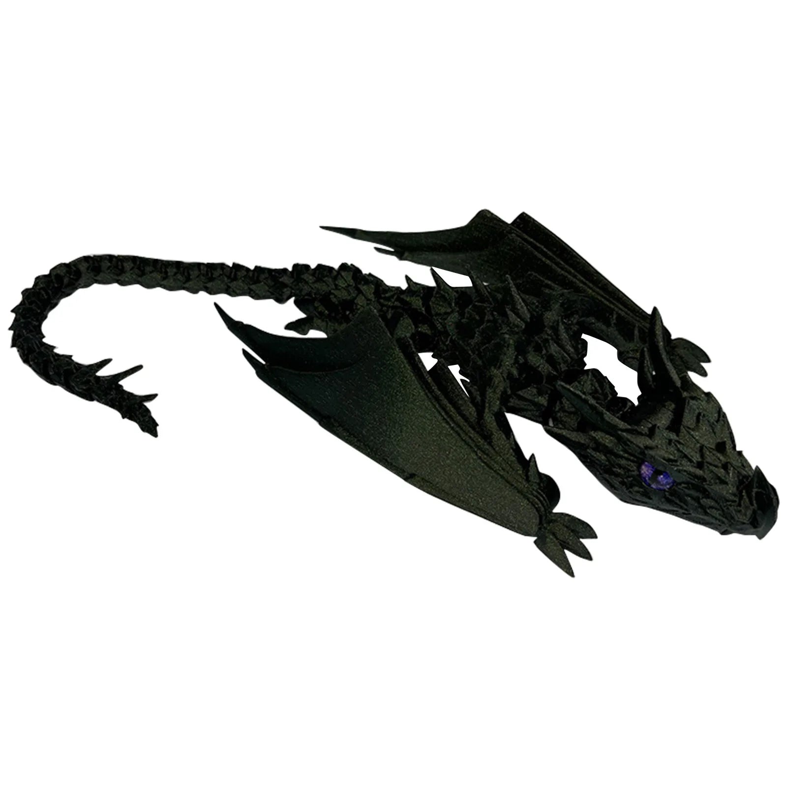 3d Printed Steam Technology Dinosaur Animal Toys Home Room Car Ornaments Joints Can Move Freely Steam Technology Flying Dragon - Pedlar's Attic