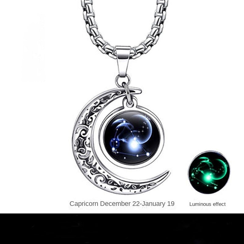 The Zodiac, Necklace for Men Stainless Steel Mens Necklaces Set Jewelry Gifts With Chain And Pendant, Multiple styles