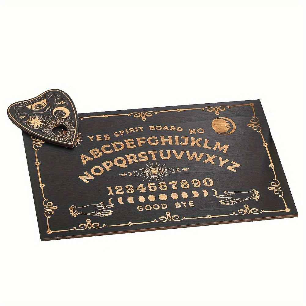 3pcs Divination Board Set Wooden Carved Boards Ouija - Pedlar's Attic