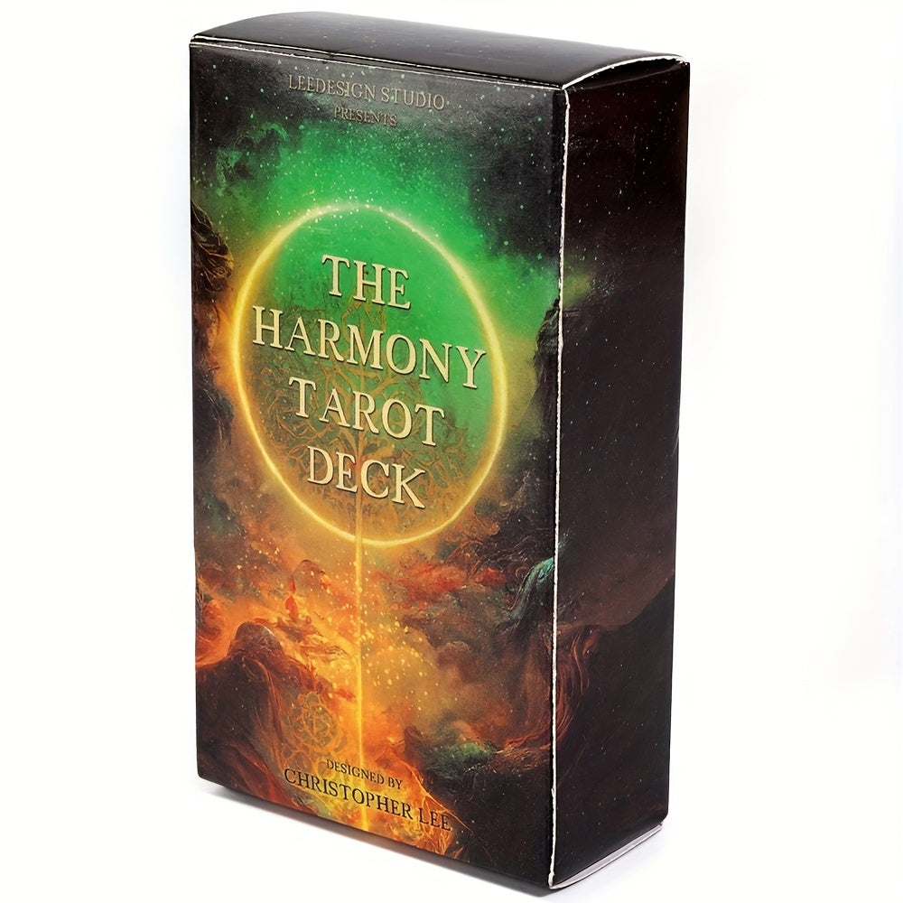 The Harmony Tarot Deck, Divination Table Games, Family Party Entertainment Game Cards, gaming gift