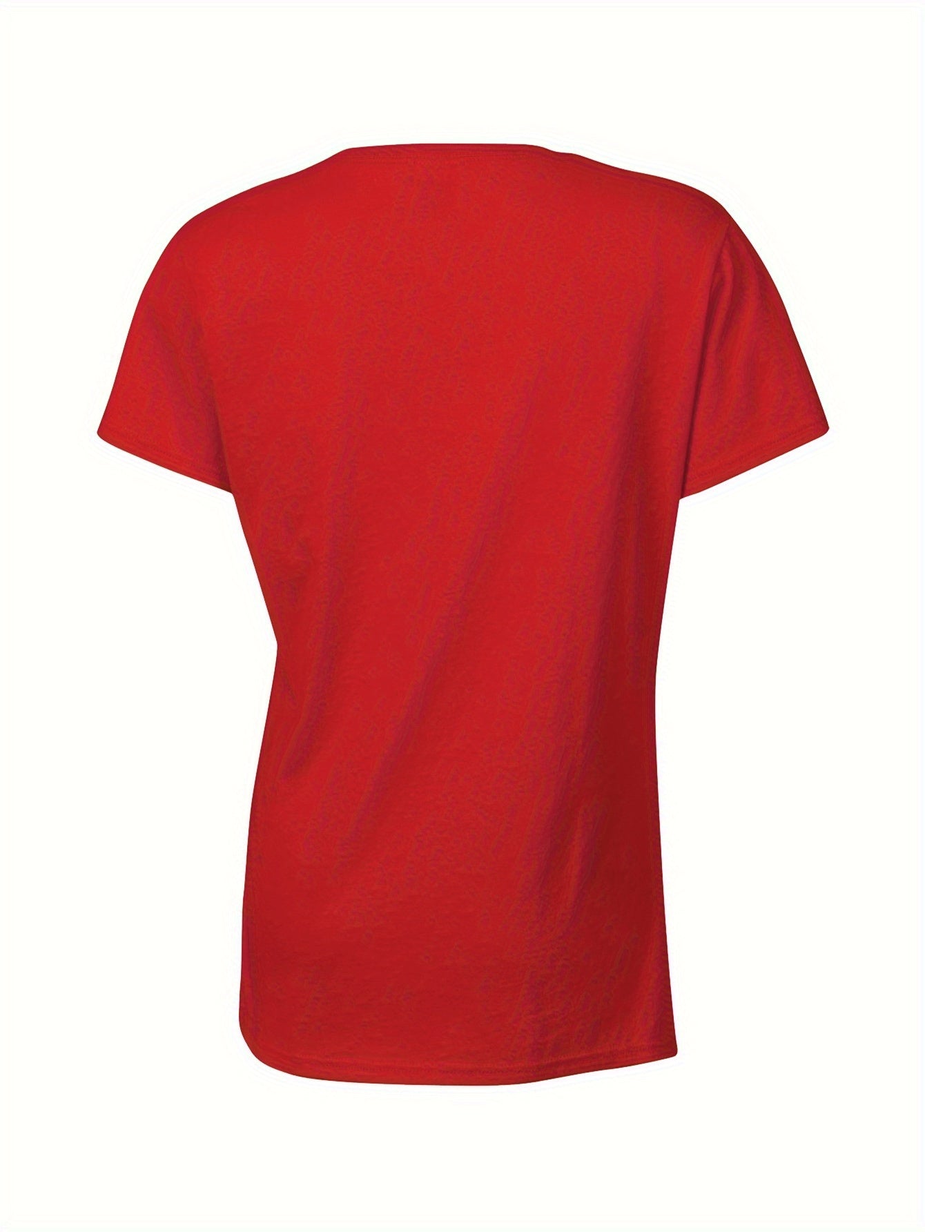 Fashionable Women's T-shirt - Comfortable, Loose And Round Neck, Suitable for All Seasons, Elegant And Casual Top, Local Delivery, A Must-have Summer Pure Cotton Party Style. Simple Women's T-shirt, Comfortable Style, Printed