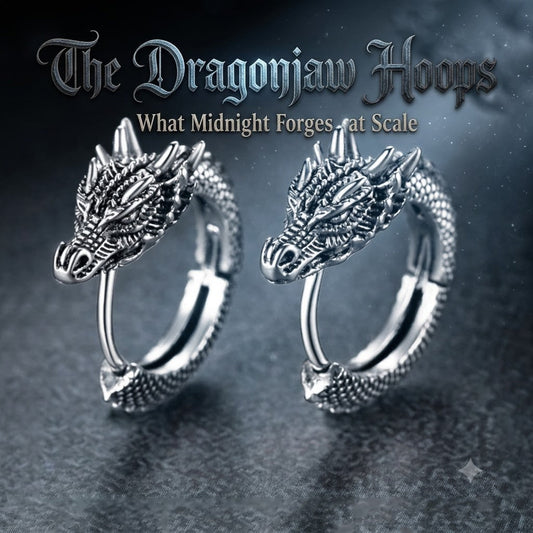 The Dragonjaw Hoops — What Midnight Forges at Scale | Dragonforged | Pedlar's Attic