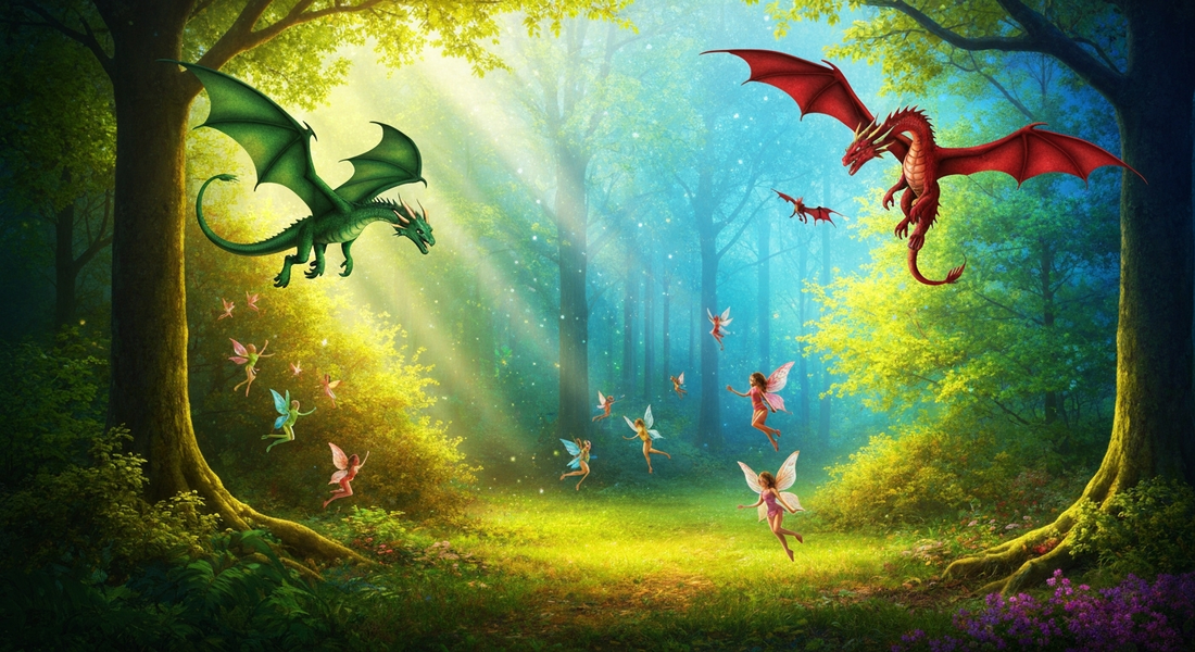 Future of Fantasy: Emerging Trends in Magical Creatures, Inclusive Storytelling, and Cross-Media Adventures with Dragons and Fairies