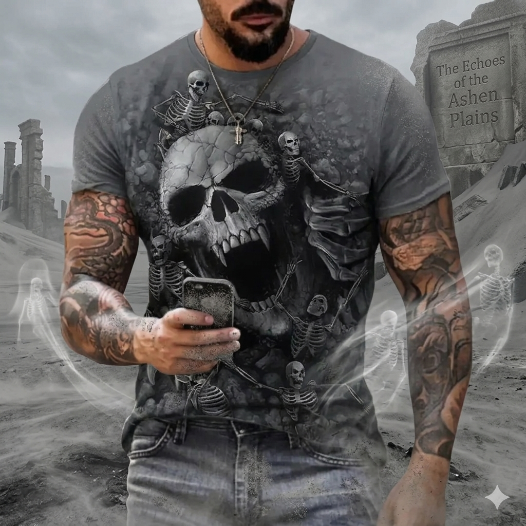 The Bone Chorus — Skull Graphic Tee | Pedlar's Attic