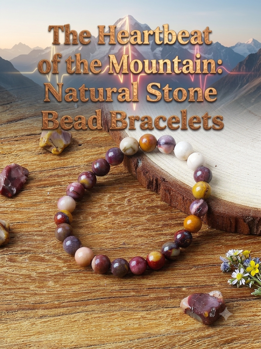 The Heartbeat of the Mountain — Natural Stone Bead Bracelets | Sunrise Steppes | Pedlar's Attic