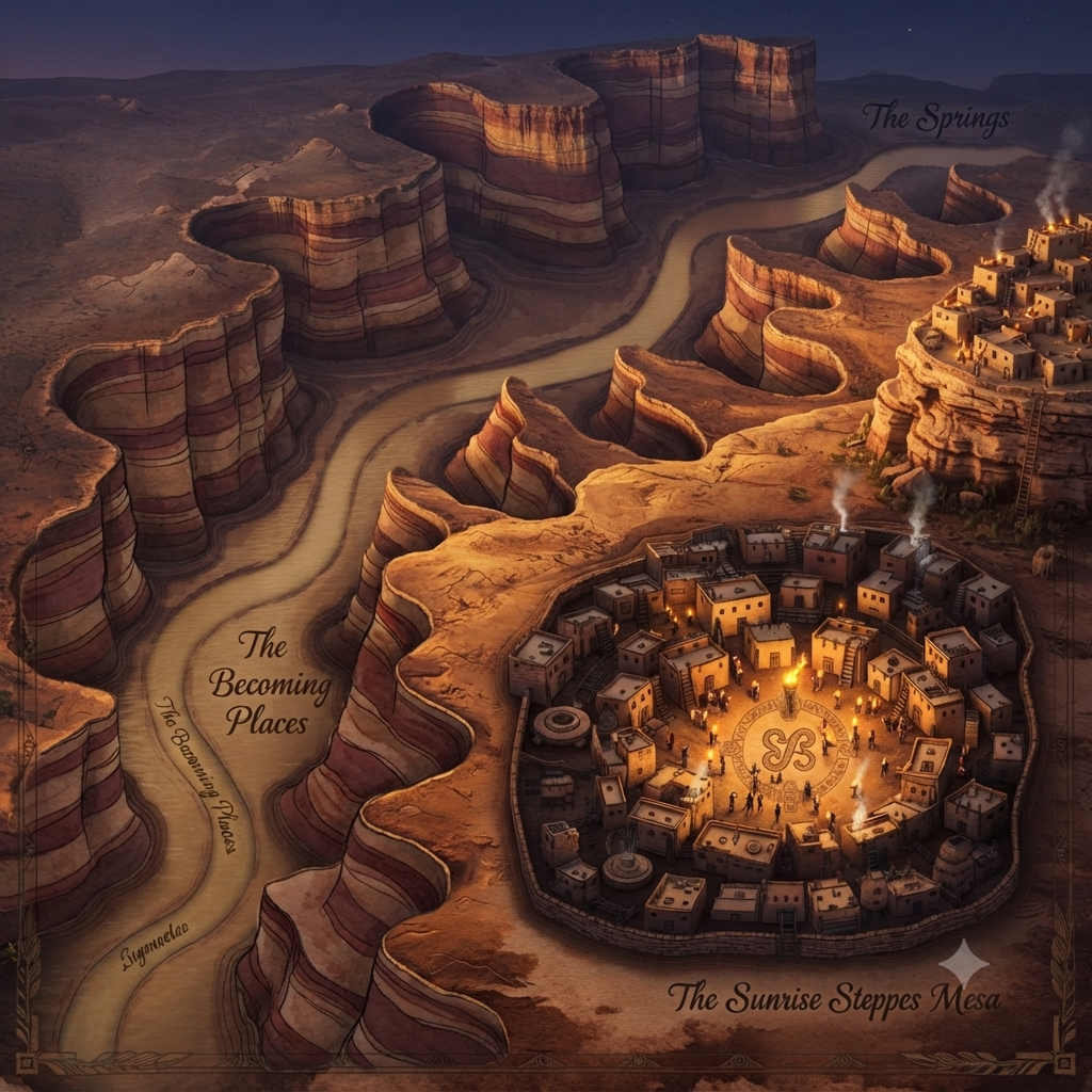The Sunrise Steppes — Canon Index & The Hundred-Year Loom - Pedlar's Attic