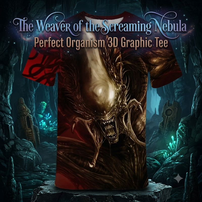 Perfect Organism — Alien Xenomorph 3D Graphic Tee | The Closet | Pedlar's Attic