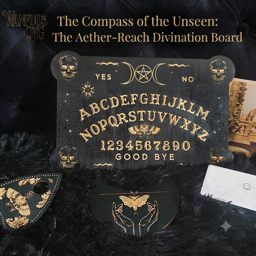 The Compass of the Unseen — Aether-Reach Divination Board | Pedlar's Attic