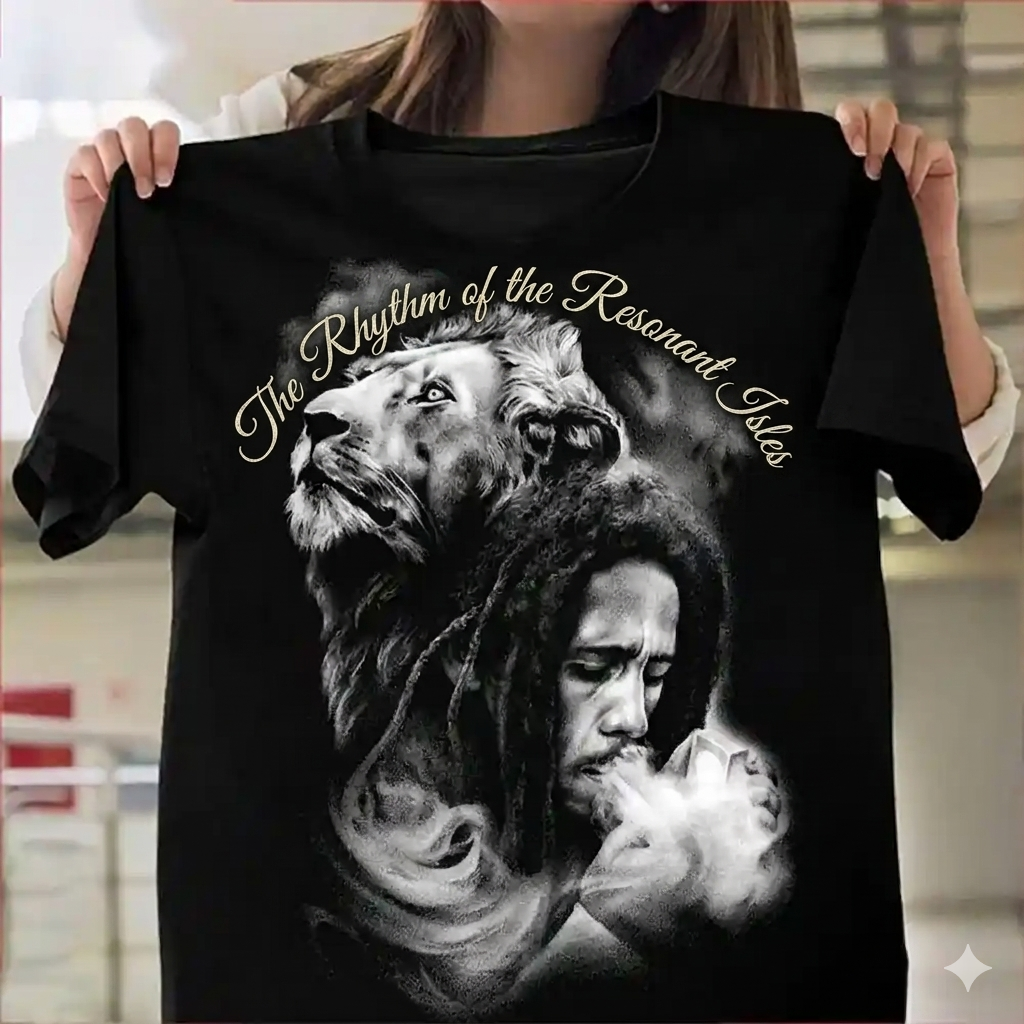 One Love, One Tee — Reggae Legend 3D Print Tee, Pedlar's Attic