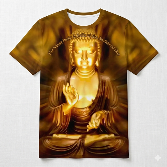 The Awakened One — Gautama Buddha Face 3D Print Tee | Pedlar's Attic