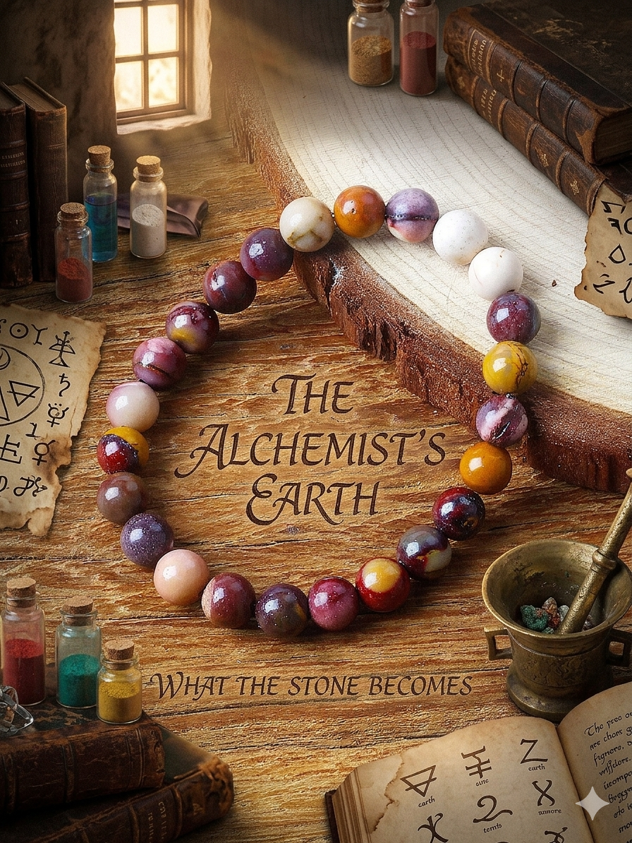 What the Stone Becomes — Natural Stone Bead Bracelets from the Sunrise Steppes | Pedlar's Attic
